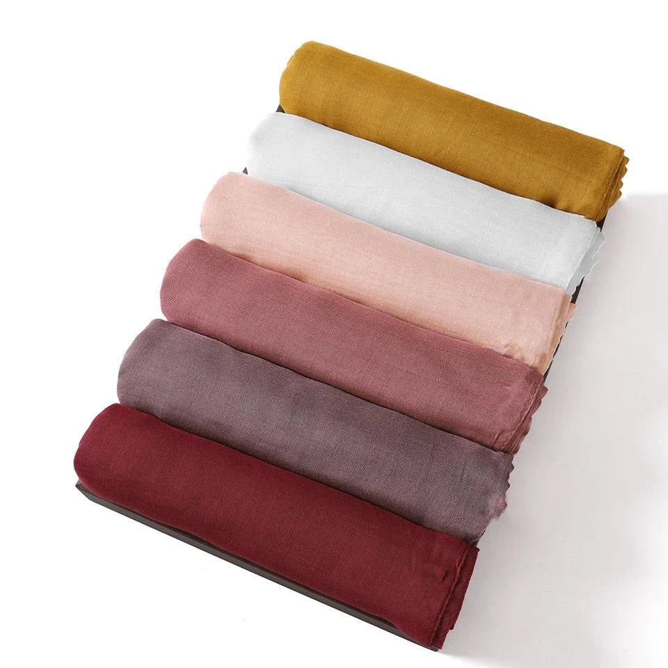 Plain Cotton Hijabs
