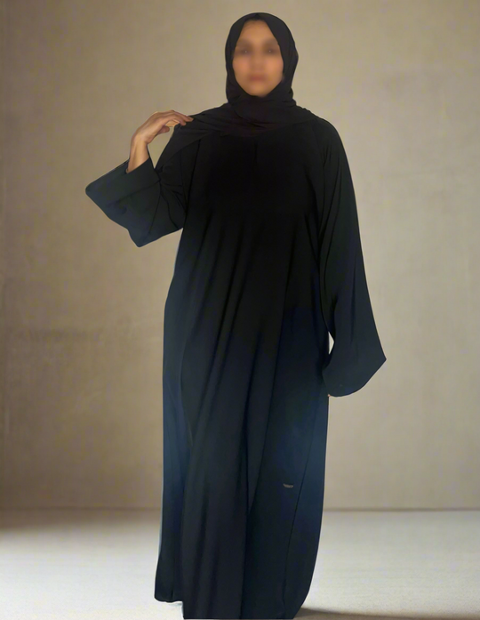 Sheikha Nida Abaya with Pockets & Hijab