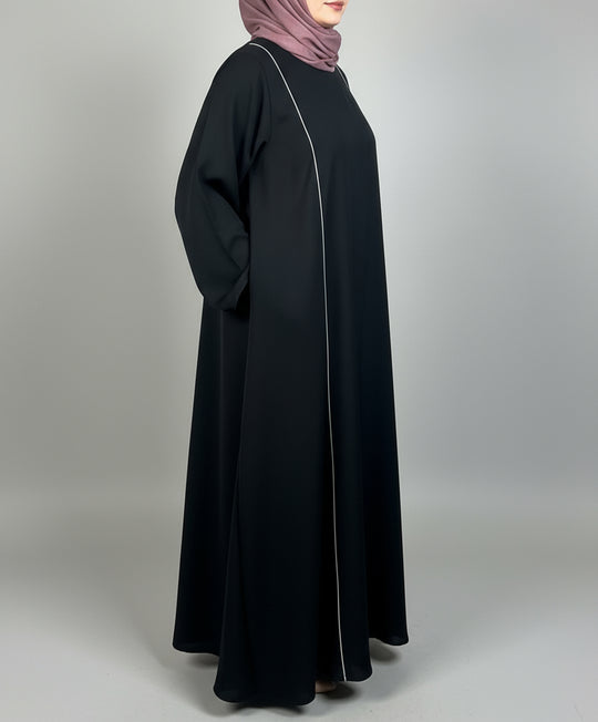 Nida Piping Abaya  CA125