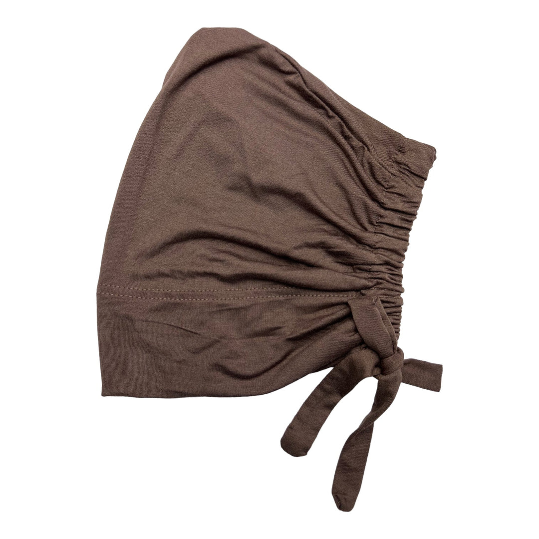 Large Bamboo Cotton Tie Back Premium Bonnet/Cap