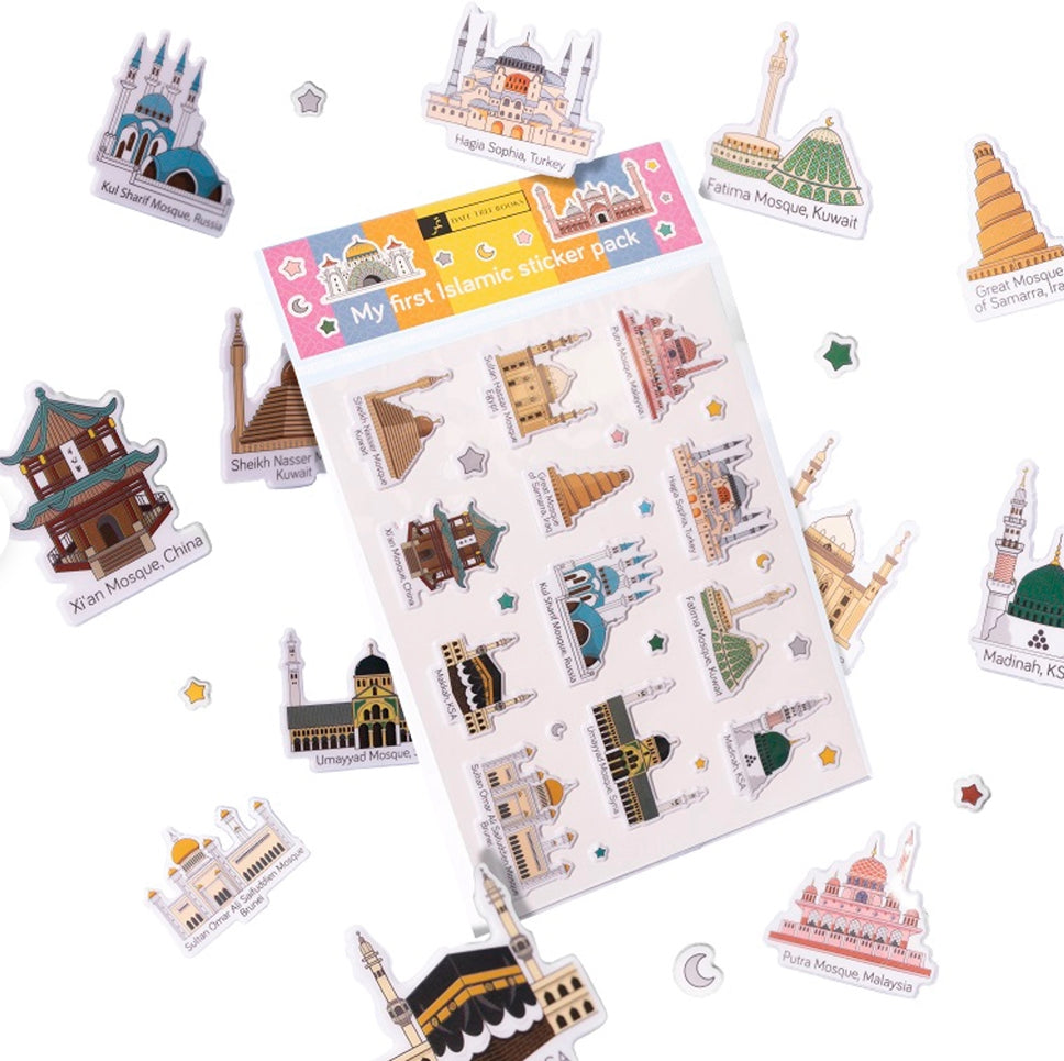 3D Masjid Stickers