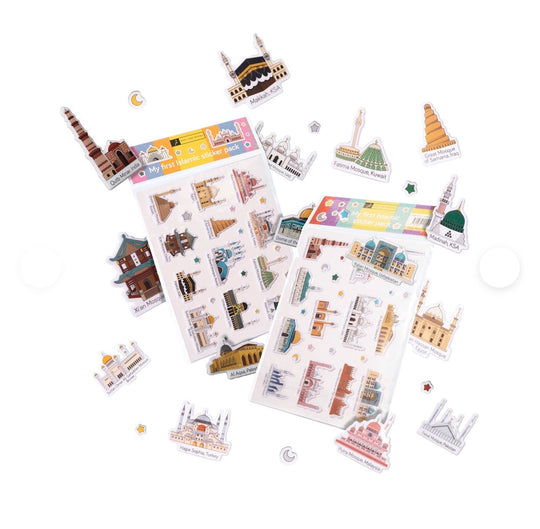 3D Masjid Stickers