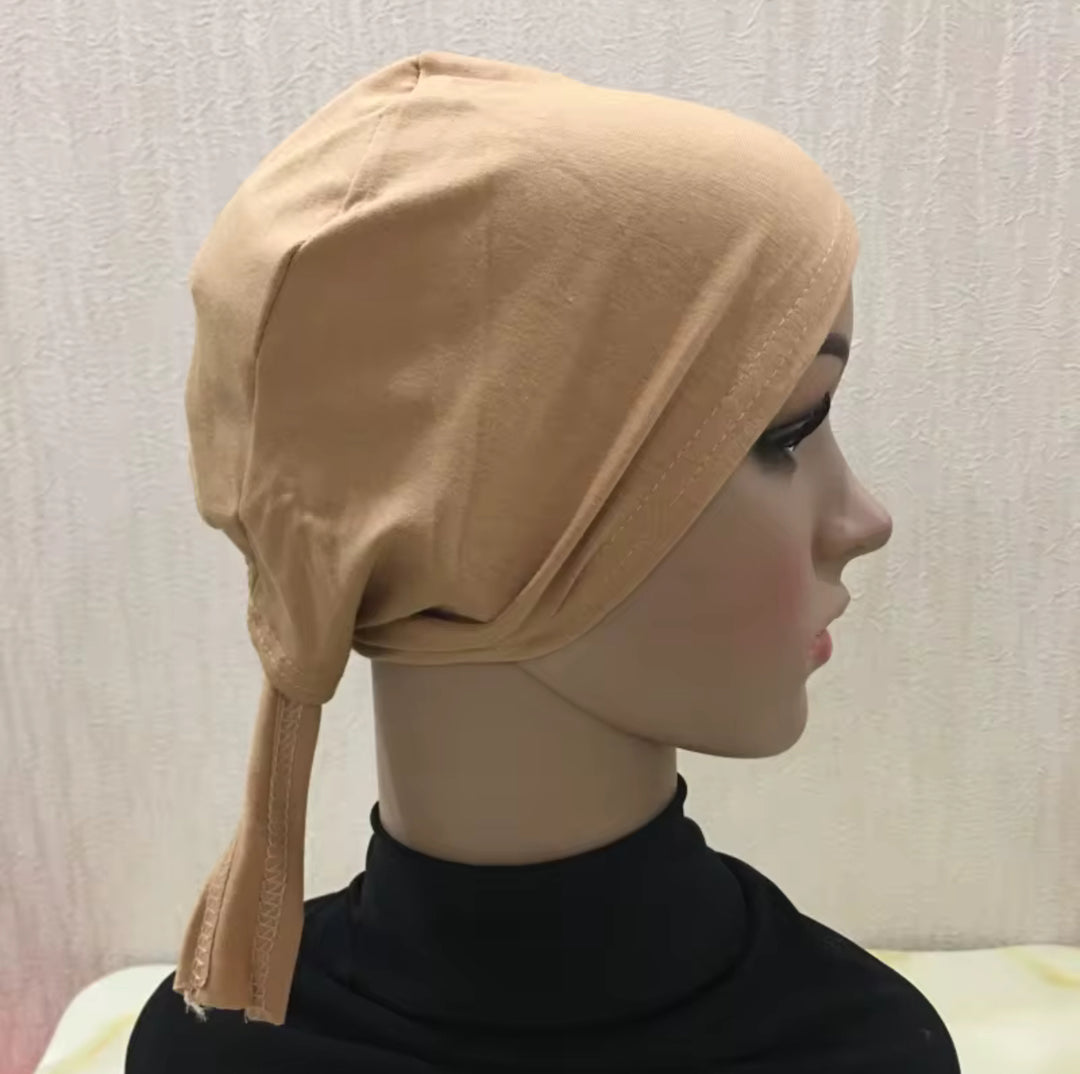 Premium Larger Tie Back Turlu Bonnet/under Cap