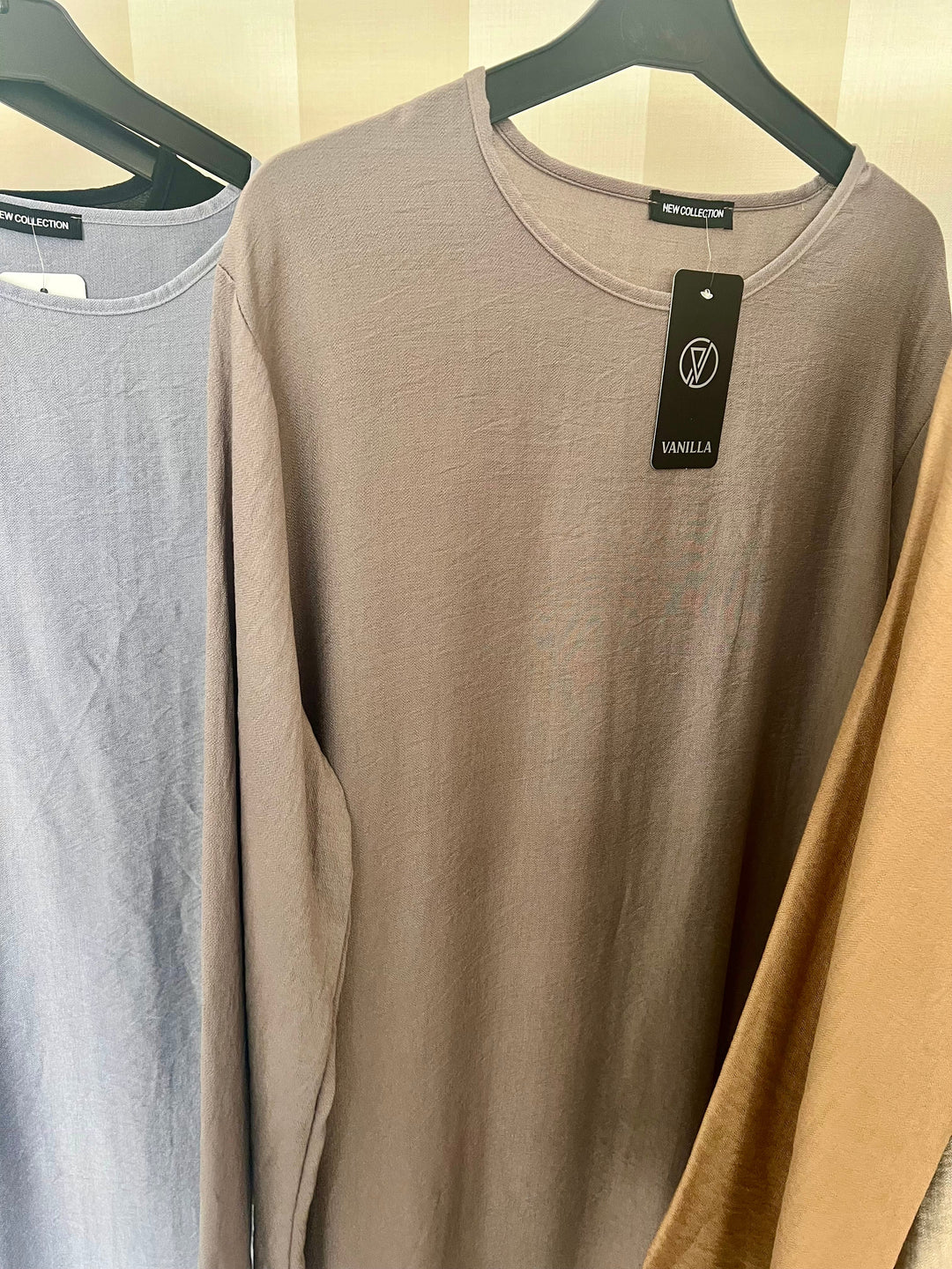Basic Linen Feel Abaya - One Size