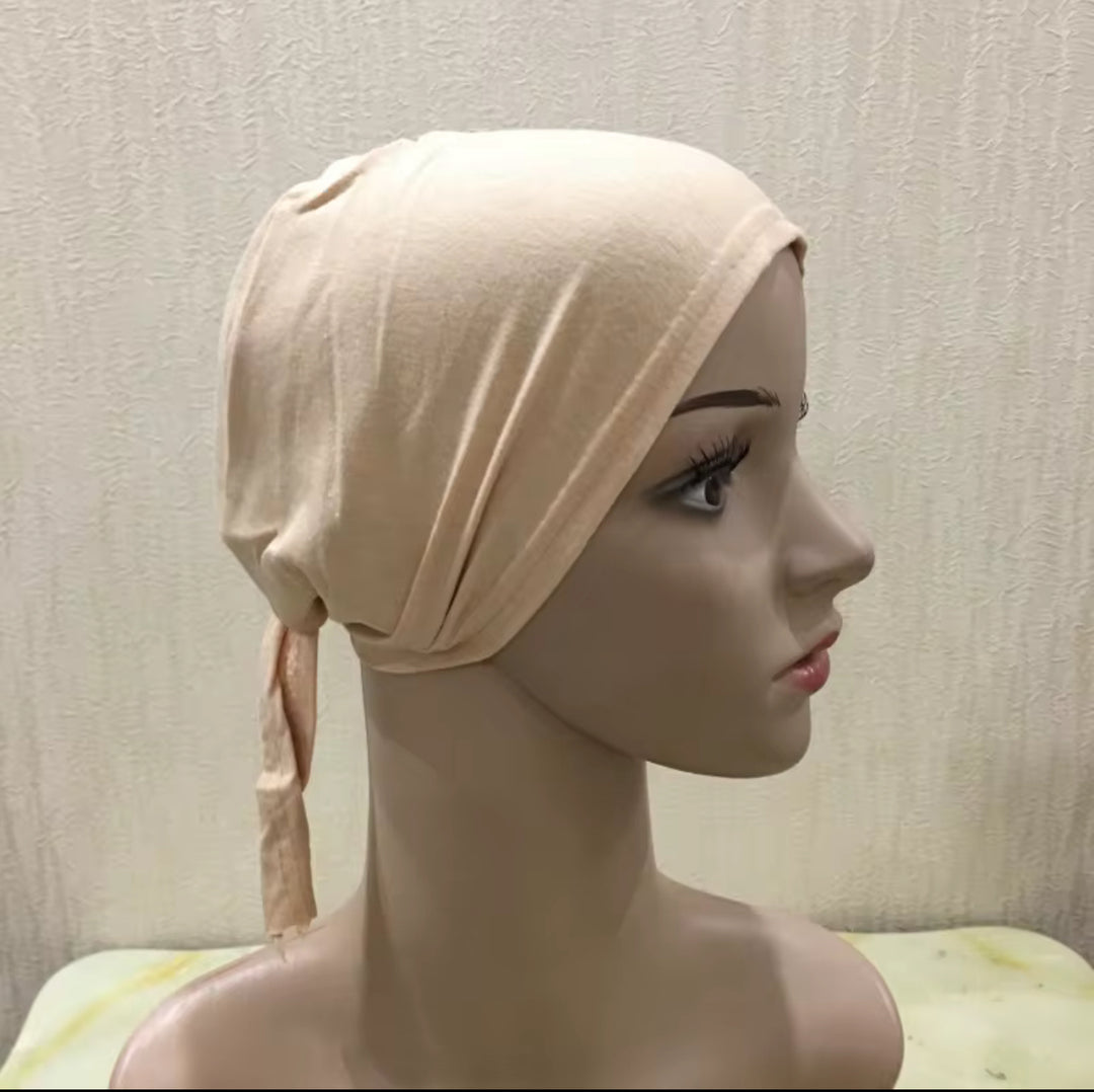 Premium Larger Tie Back Turlu Bonnet/under Cap