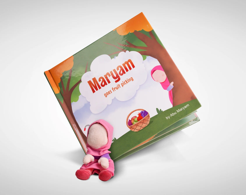 Maryam Goes Fruit Picking Book with finger Puppet