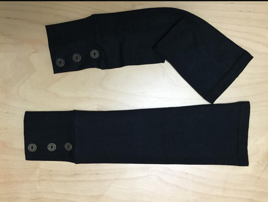 ARM COVERS/SLEEVES WITH BUTTONS