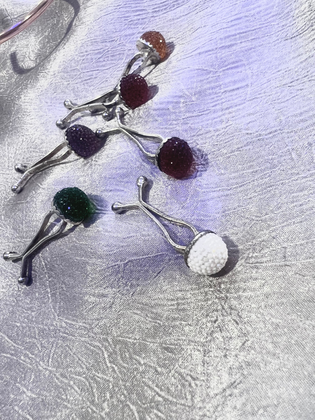 Crystal Hijab Slide pins