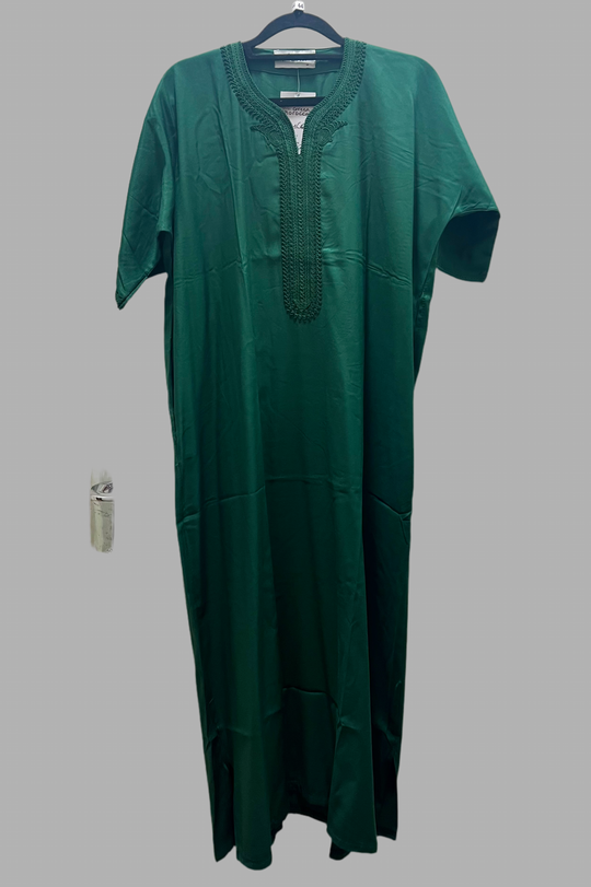 Boy’s Moroccan Thobe/Jubbah - Dark Green