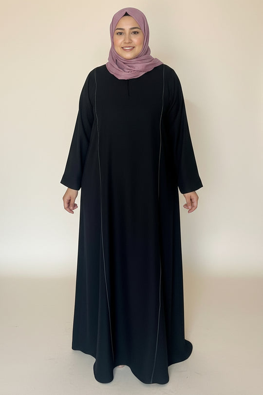 Nida Piping Abaya  CA125