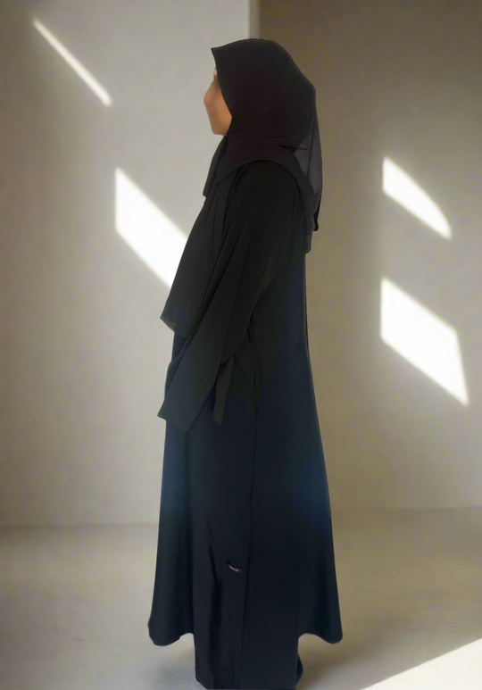 Sheikha Nida Abaya with Pockets & Hijab