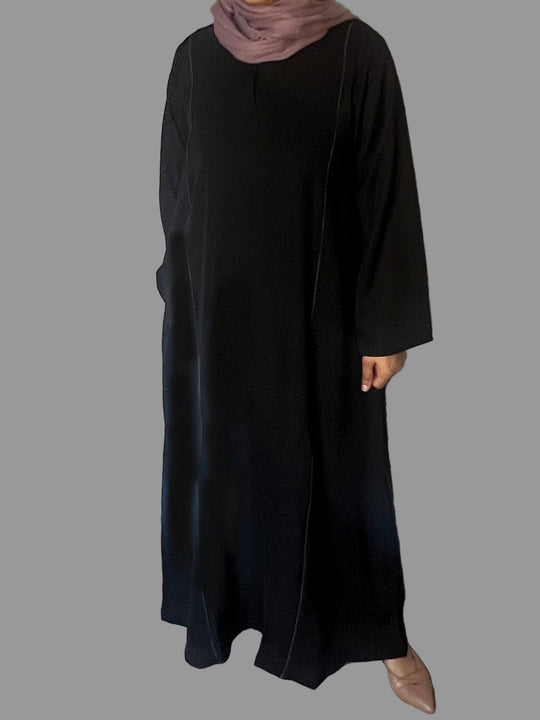 Nida Piping Abaya  CA125