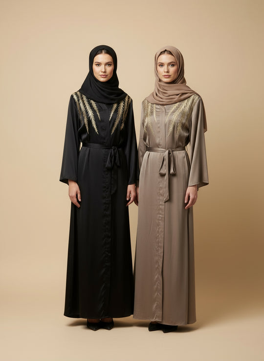 Satin Queen Maxi dress / Abaya