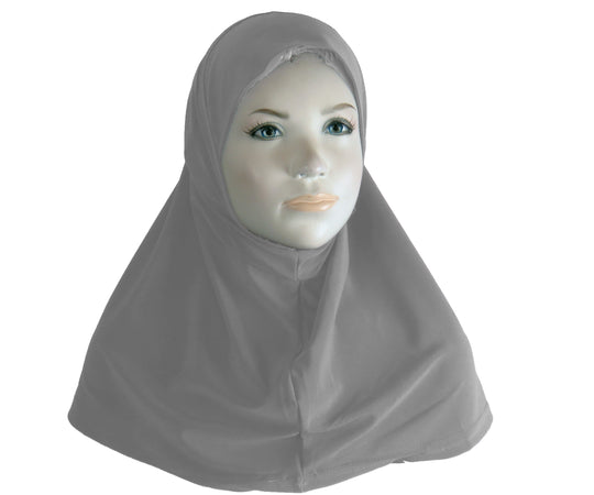 Girls Lycra Small One Piece Ready Hijabs