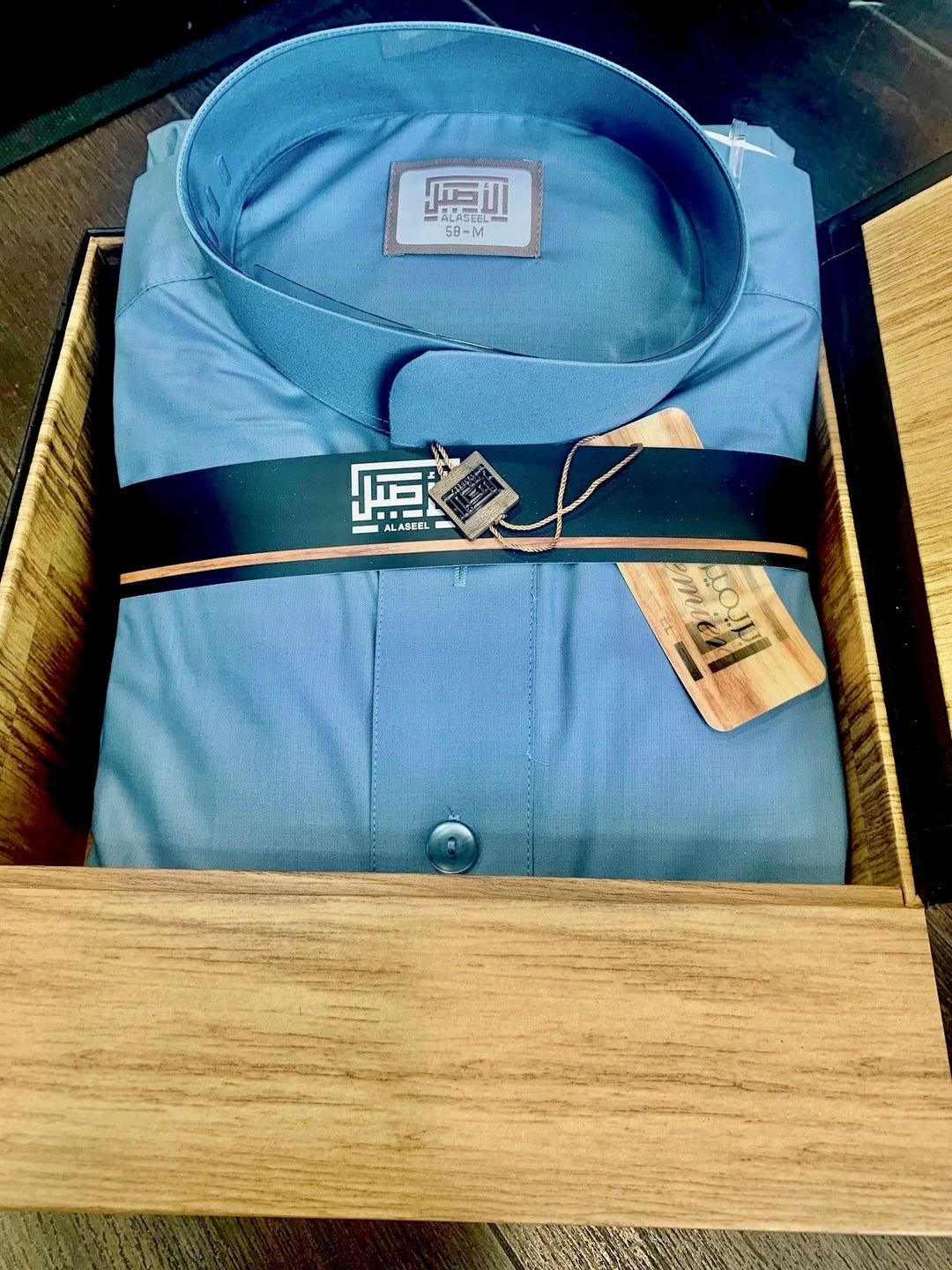 AL ASEEL PREMIUM THOBE - Sky Blue
