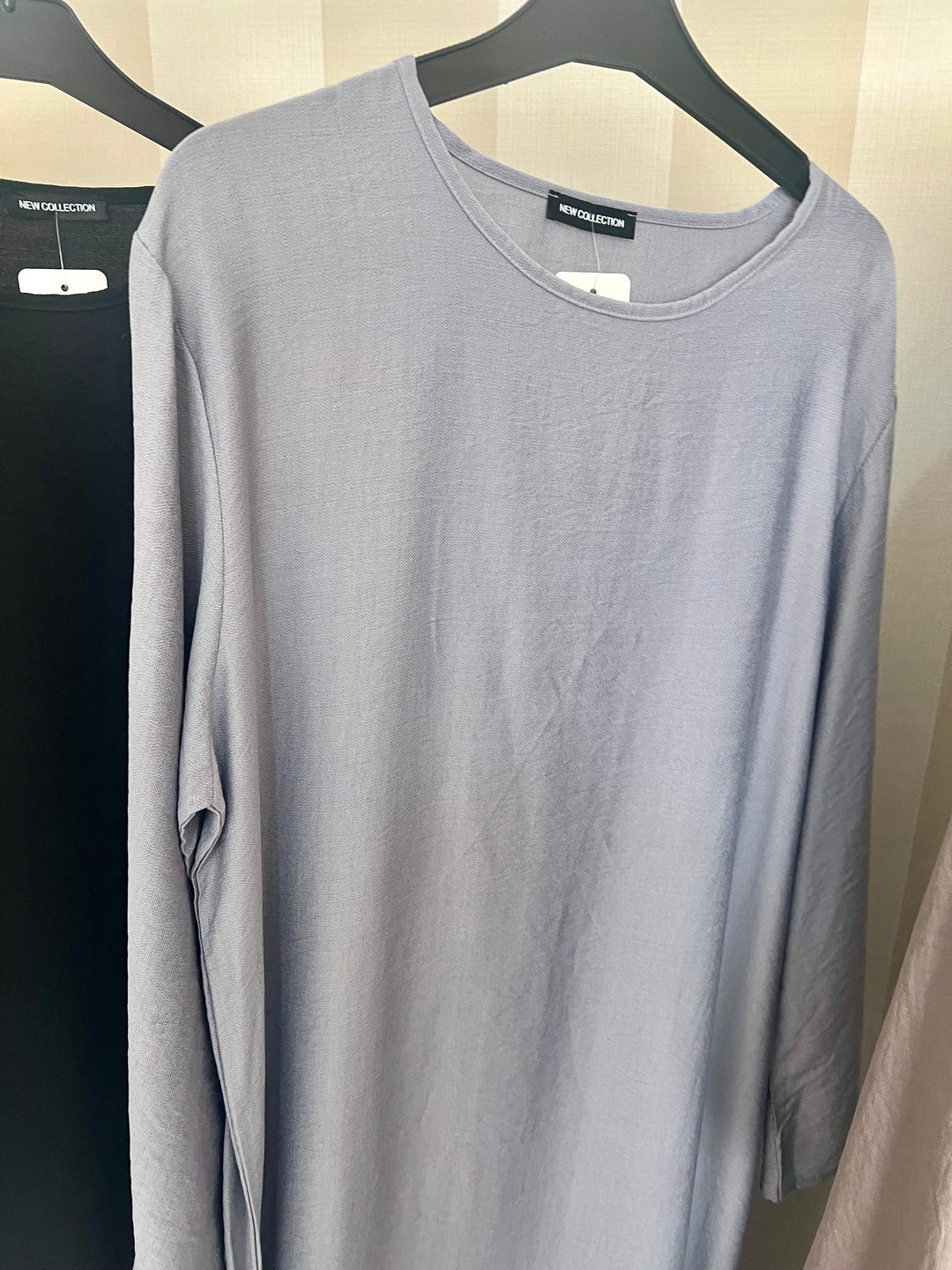 Basic Linen Feel Abaya - One Size