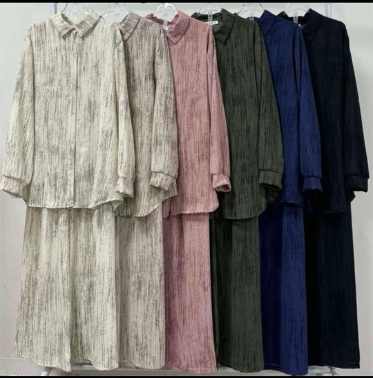Pebble Shirt style Coords sets