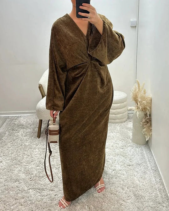 Velvet Chic Formal Dress