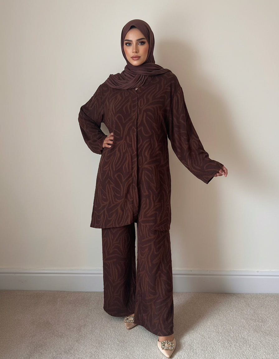 Zareena neck & Belt Coord