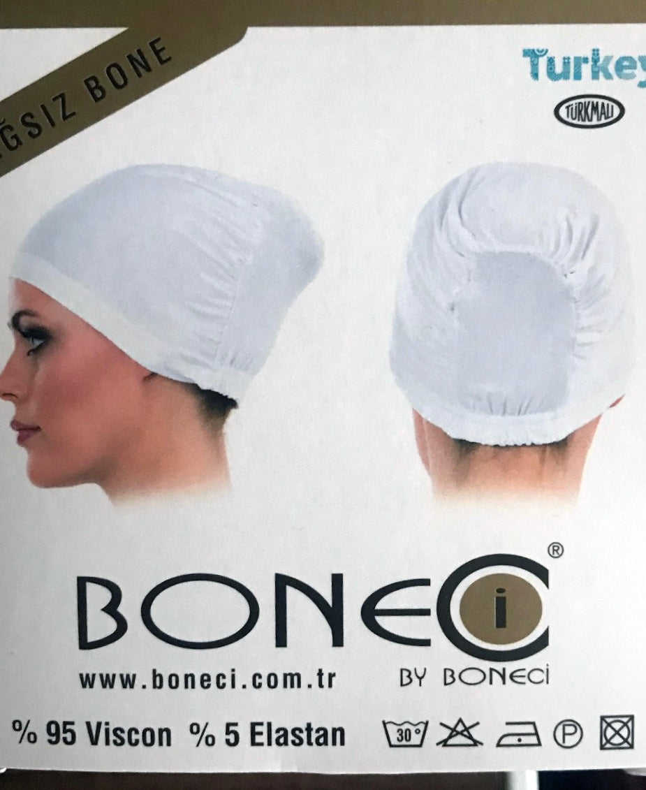 Stretch Closed Hijab Bonnet/ Chemo Cap