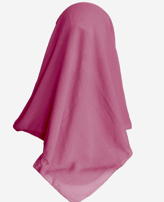 Crepe Plain Square Scarf -Regular Mix R.1