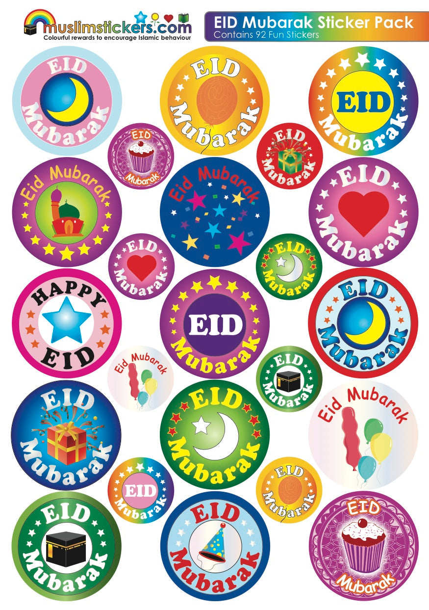 EID MUBARAK STICKERS PACK -84