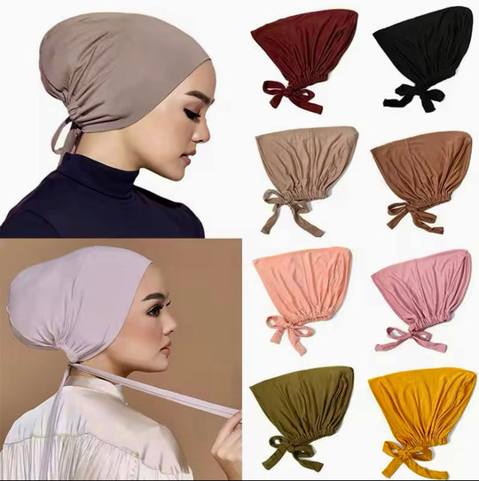 Large Bamboo Cotton Tie Back Premium Bonnet/Cap