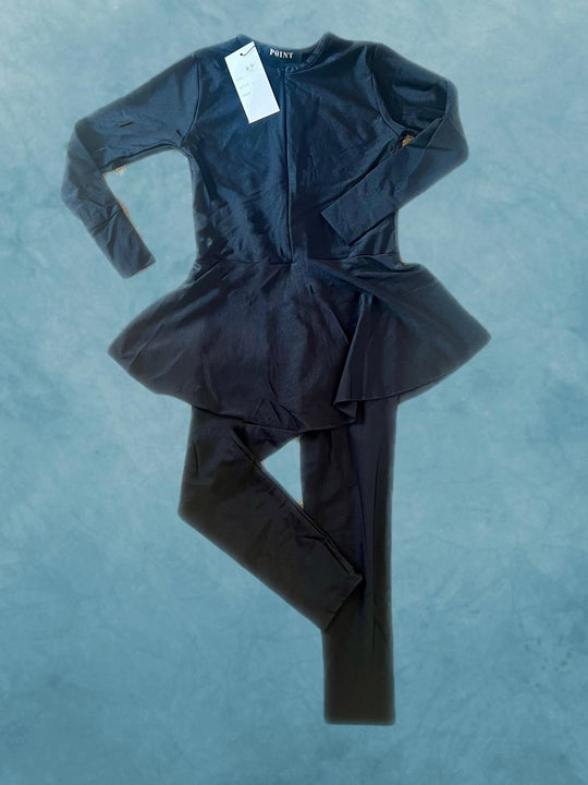 GIRLS BURKINI/MODEST FULL SWIMSUIT - Black