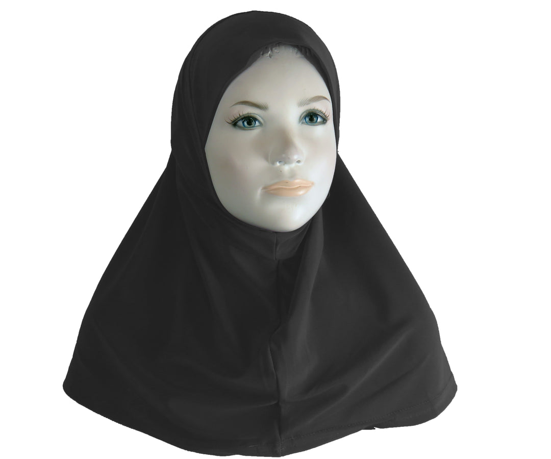 Girls Lycra Small One Piece Ready Hijabs