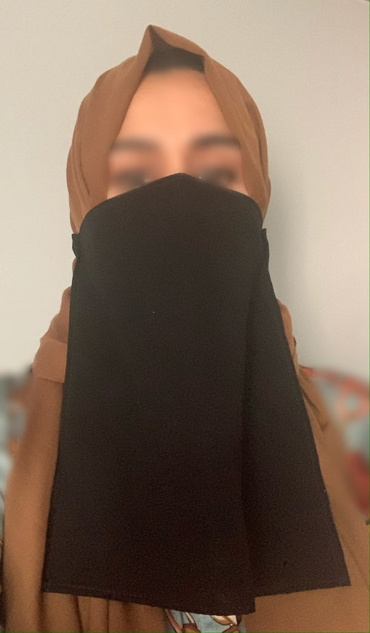 Half Face Soft Touch Veil/Niqabs