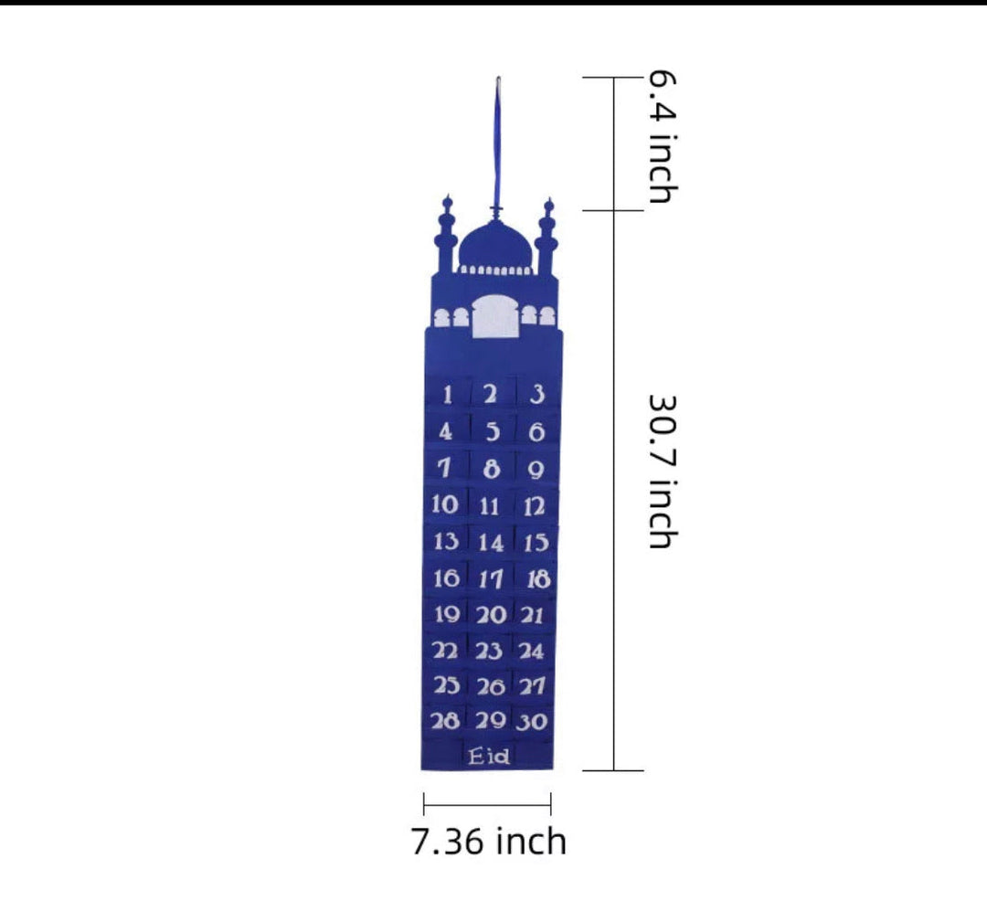 Reusable Ramadan Countdown Calendars - Variety