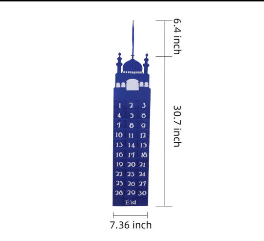 Reusable Ramadan Countdown Calendars - Variety