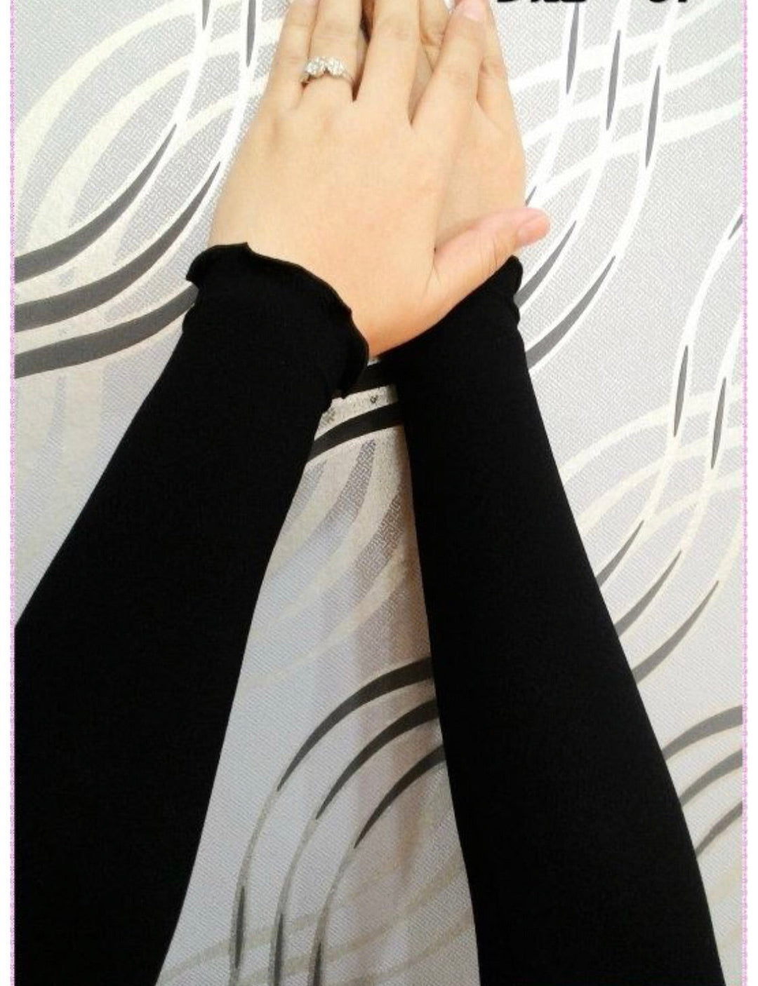 Single Ruffle Modest Arm Cover, sleeves