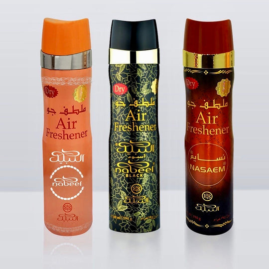 Nabeel Dry Air Freshener Fragrances Incense Spray 300ml