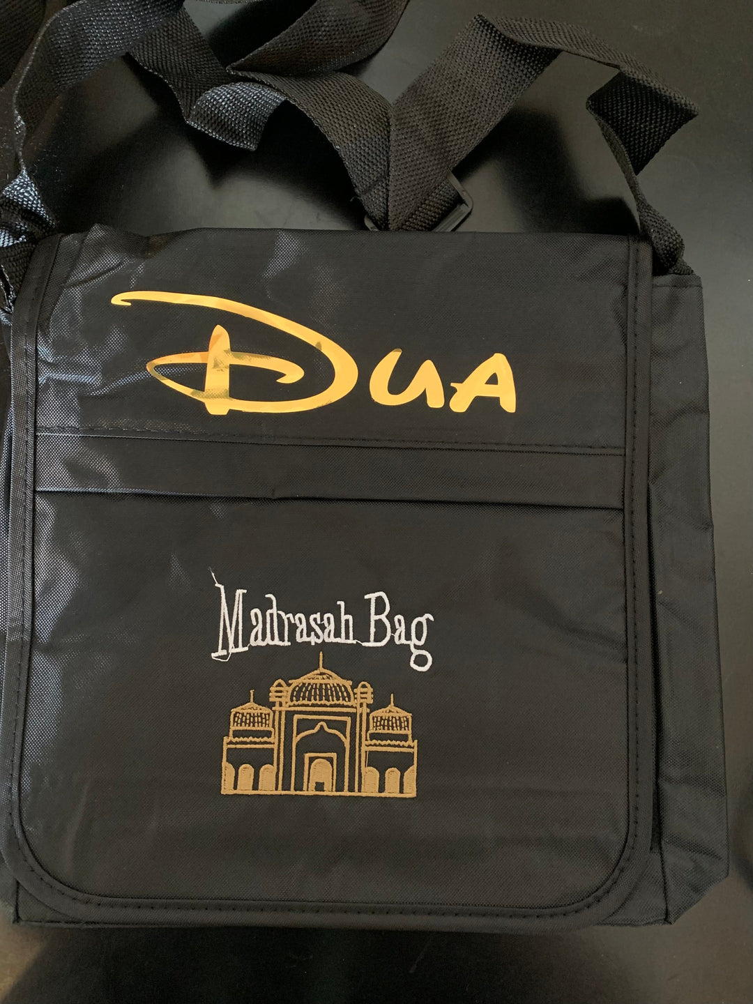 Personalised Madrassa Bag - KB- Black