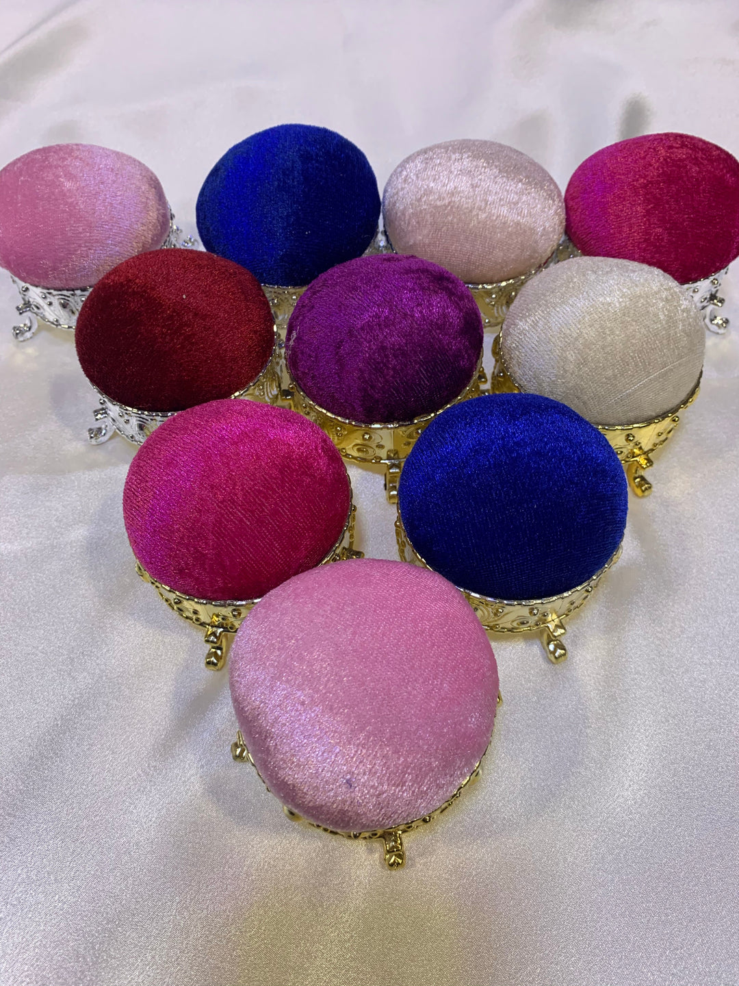 Pin Cushions Ac- mix colours