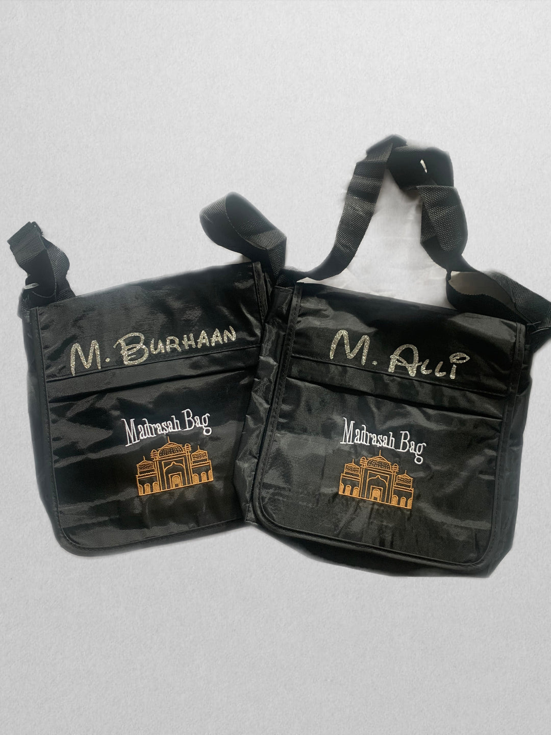 Personalised Madrassa Bag - KB- Black