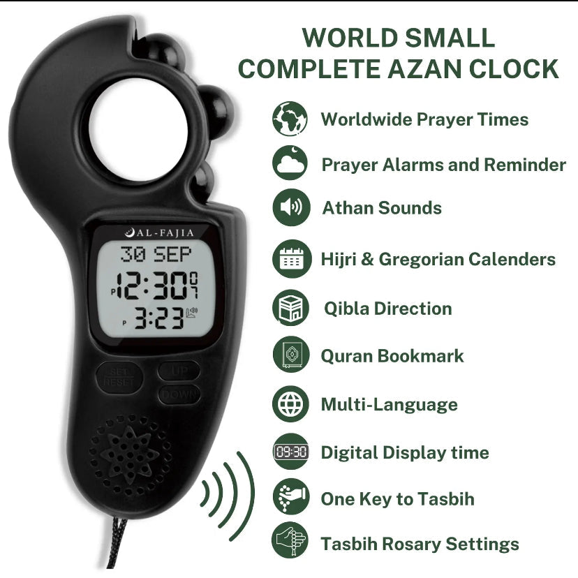 Handheld Digital Azan Tasbih Dhikr Beads