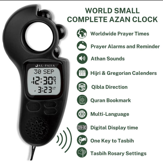 Handheld Digital Azan Tasbih Dhikr Beads
