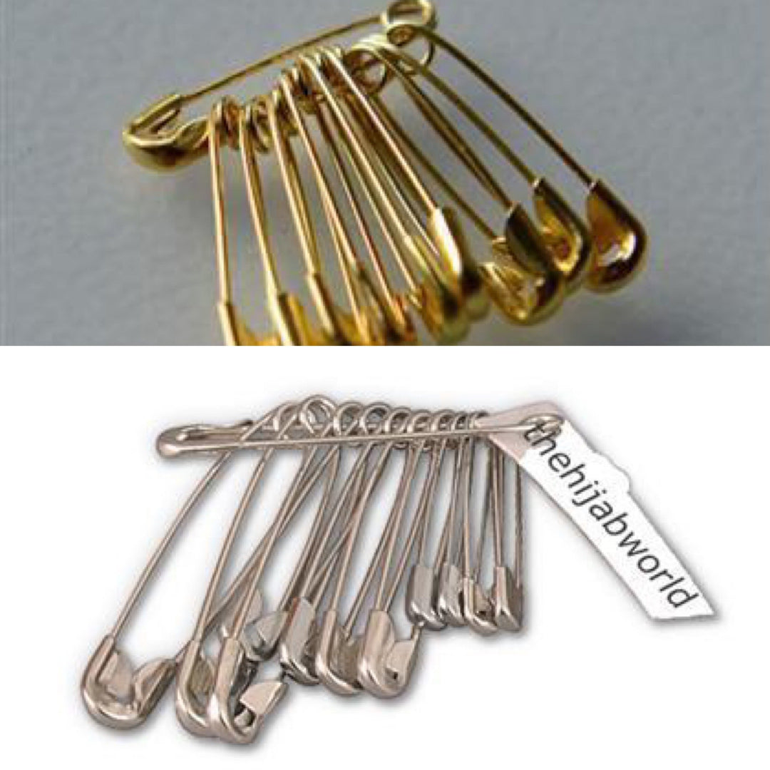 Safety Pins - Ac- Colours mix size