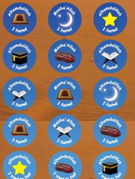Ramadan Sticker Chart- KC