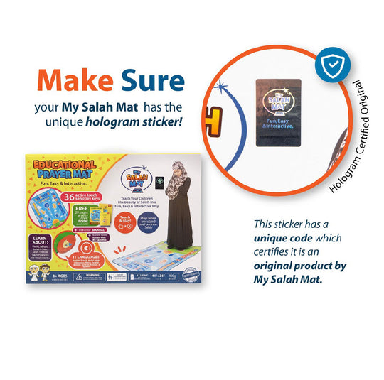 Electric Prayer Mat : Kids  Interactive Prayer Mat