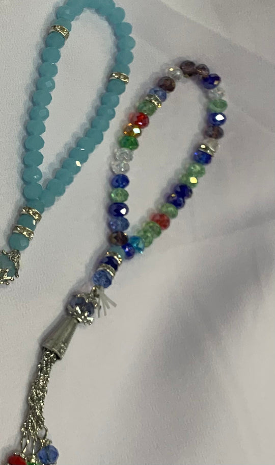 Mini Elasticated bracelet size Tasbih / tasbeeh - multi