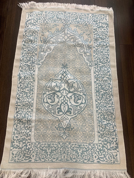 Prayer Mat and Tasbeeh set with gift pouch GS01
