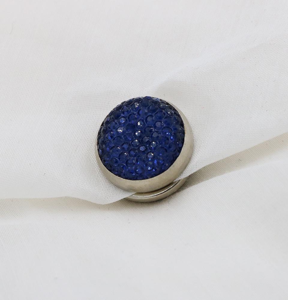 Magnetic Mini Crystal Pair of Brooch/Pins HP- colours