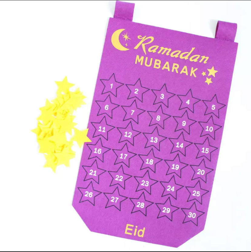 Reusable Ramadan Countdown Calendars - Variety