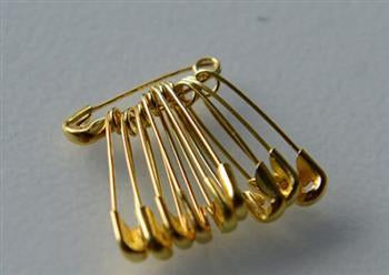 Safety Pins - Ac- Colours mix size
