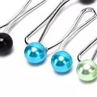 Pearl Hijab Slide pins pack of 12