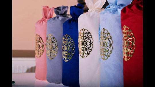 Prayer Mat and Tasbeeh set with gift pouch GS01