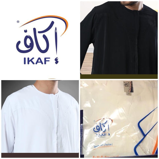 Ikaf Regular Emirati Thobe in White